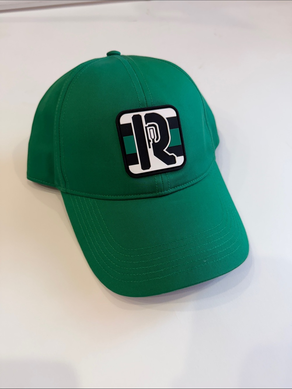 Paco Rabanne x H&M Emerald Green Logo Patch Baseball Cap
